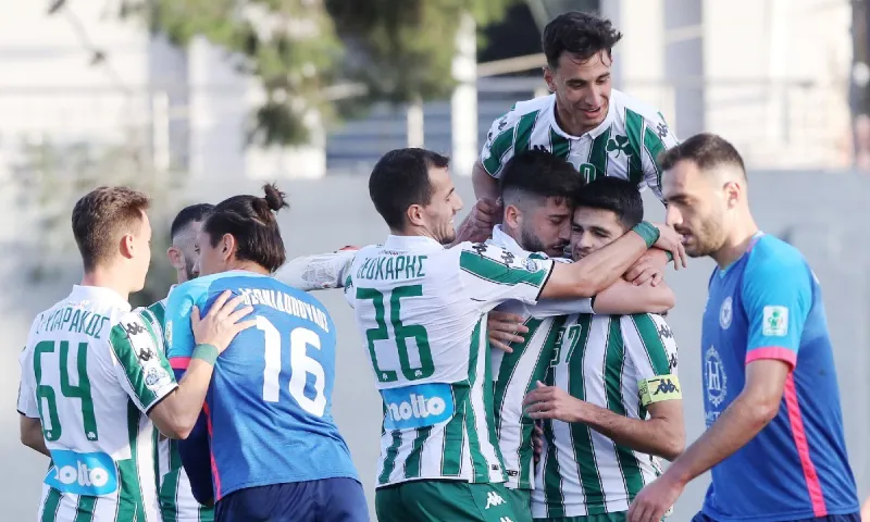 Παναθηναϊκός B' - Αστέρας Βλαχιώτη 2-0: «Ανέβηκε» στο δεύτερο και το «καθάρισε» (vids)