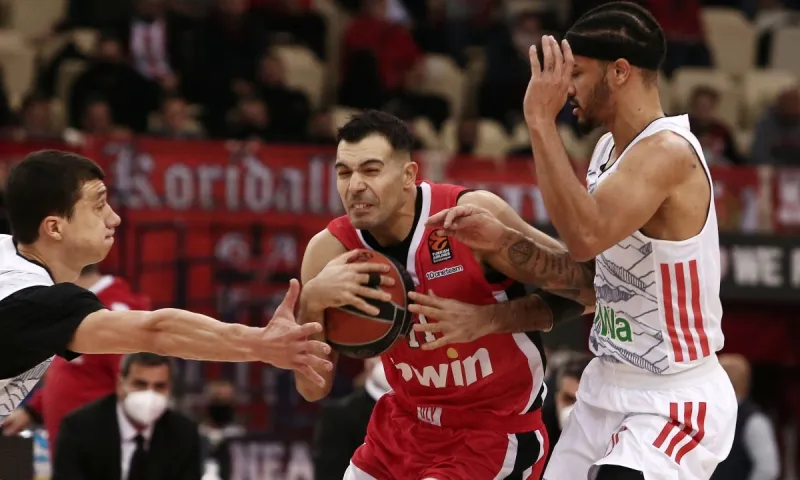 Euroleague βαθμολογία: Παραμένει τρίτος ο Ολυμπιακός