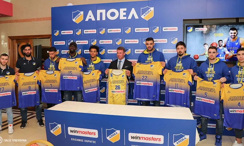 Η winmasters Επίσημος Χορηγός του ΑΠΟΕΛ