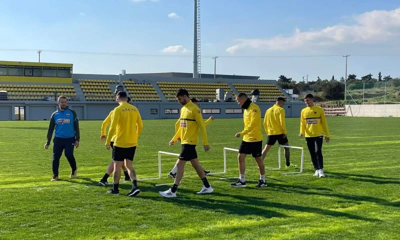 ΑΕΚ: Οι παίκτες πάτησαν το νέο γήπεδο στα Σπάτα – Προχωρά η ολοκλήρωση του (pics-vid)