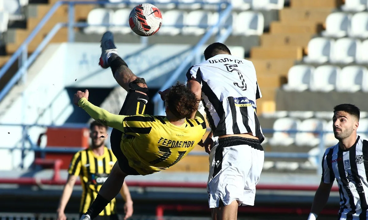 Super League 2: Με γκολ του Γιούση 5 λεπτά πριν το φινάλε η ΑΕΚ Β', έφερε ισοπαλία στην έδρα της με τον ΟΦ Ιεράπετρας για την 9η αγωνιστική.