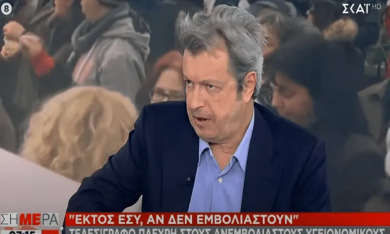 Πέτρος Τατσόπουλος: Eμετικοί χαρακτηρισμοί για ανεμβολίαστους - Τους είπε «άρρωστους» και «πρεζόνια»!