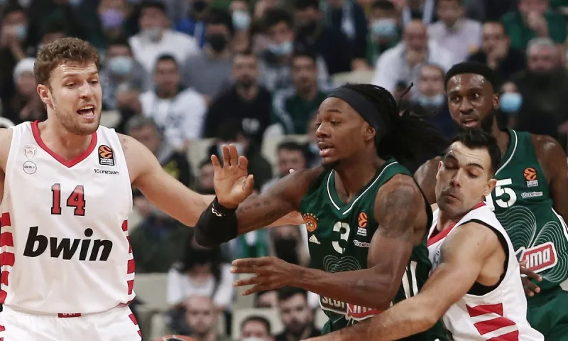 EuroLeague: Η βαθμολογία μετά τη νίκη του Ολυμπιακού επί του Παναθηναϊκού