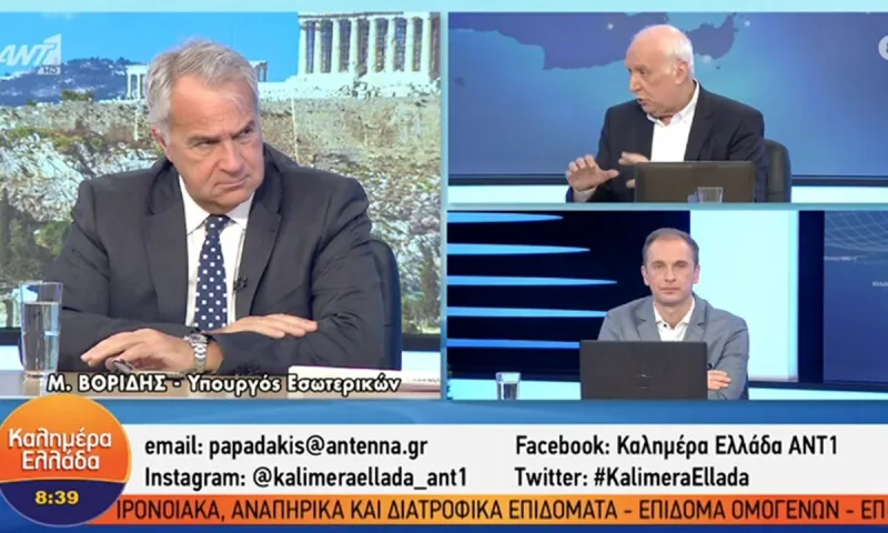 Αποφασίζουν μέτρα χωρίς να ξέρουν ούτε τα βασικά: O Μάκης Βορίδης δεν ήξερε πως οι μάσκες FFP2 είναι ημερήσιας χρήσης!