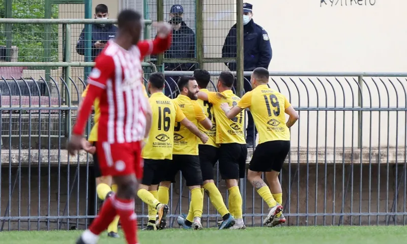 Ολυμπιακός Β' - Αναγέννηση Καρδίτσας 0-1: O Κλάους Αθανασιάδης τoν υποχρέωσε στην πρώτη ήττα