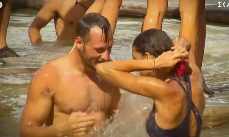 Survivor trailer 9/1: Το πρώτο φιλί στο στόμα για Μυριέλλα και Γιώργο φέρνει νέα έκρηξη του Βαλάντη! (vid)