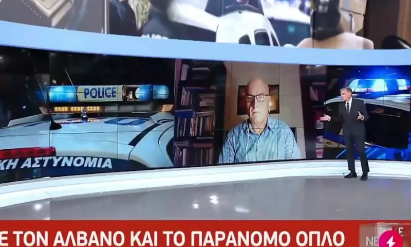 Ο Νίκος Ευαγγελάτος ξέφυγε πάλι με τον Αλβανό και το όπλο