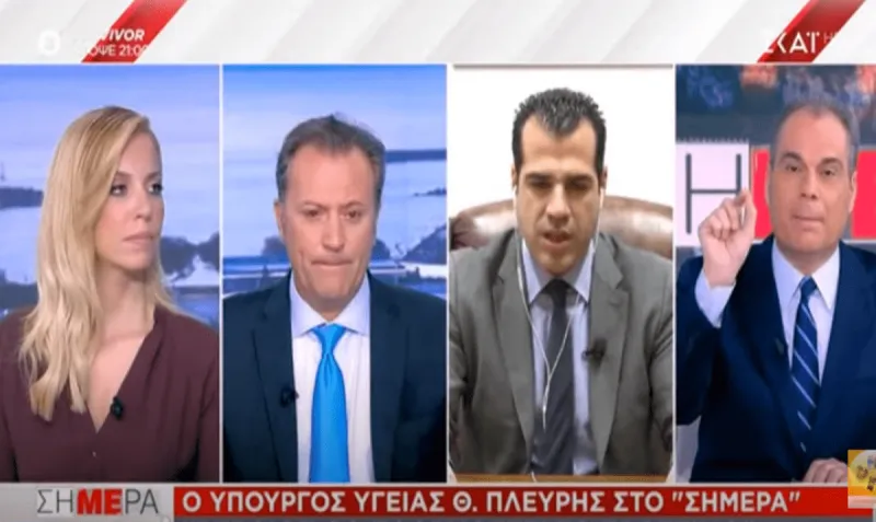 Θάνος Πλεύρης: Εκδικητικός προς τους ανεμβολίαστους υγειονομικούς – Δηλώνει «υπέρ» στο να απολυθούν αν δεν εμβολιαστούν!