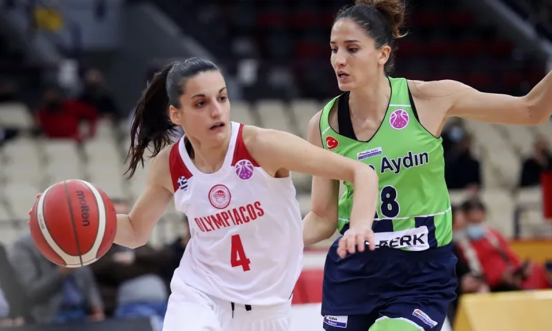 Ολυμπιακός - Νεσίμπε Αϊντίν 79-83: Πήγε για σπουδαία ανατροπή - Η πρόκριση θα κριθεί στην Τουρκία