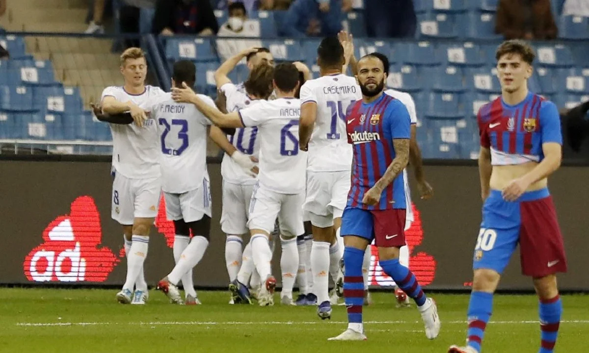 Η Ρεάλ Μαδρίτης πήρε το πρώτο clasico του 2022 κόντρα στη Μπαρτσελόνα και μαζί την πρόκριση στον τελικό του ισπανικού σούπερ καπ.
