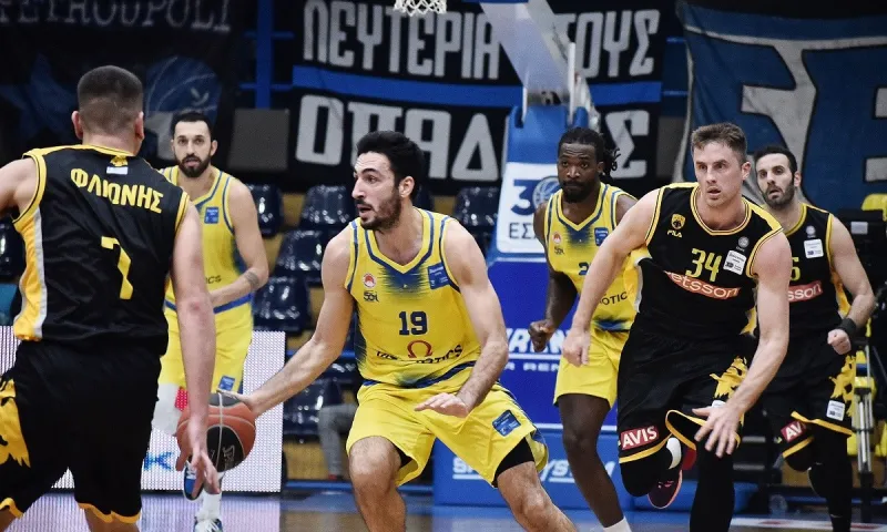 Περιστέρι- ΑΕΚ 101-81: Πρώτη νίκη με Τόμιτς και με κατοστάρα