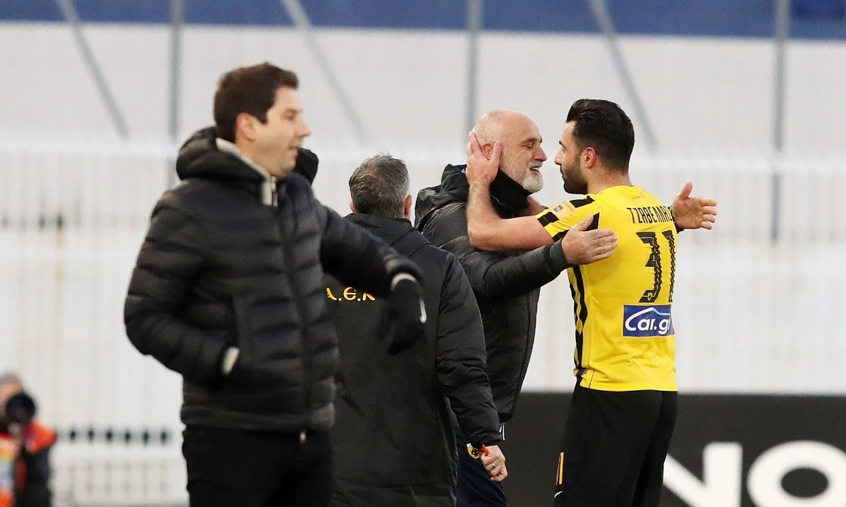 Ο Γιώργος Τζαβέλλας της ΑΕΚ