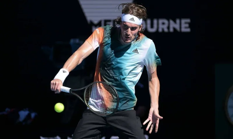 Ο Τσιτσιπάς στο δρόμο για τον τελικό του Australian Open