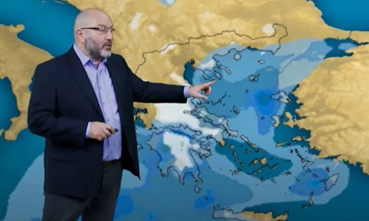Αρναούτογλου καιρός: Ο Σάκης Αρναούτογλου αναλύει με κάθε λεπτομέρεια τα καιρικά φαινόμενα των επόμενων ημερών στο δελτίο καιρού της ΕΡΤ3.