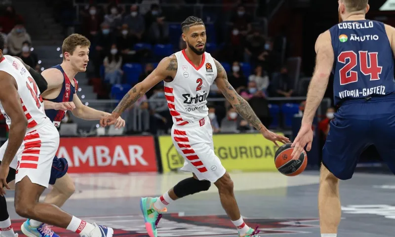 Μπασκόνια- Ολυμπιακός 62-72: Επιστροφή στις νίκες και βαθιά ανάσα