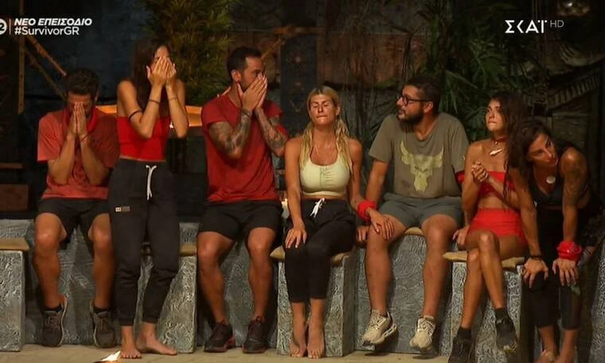Survivor highlights 10/2: Έφυγαν Λάμπρος Κωνσταντάρας - Αθηνά Ευμορφιάδη - Σπάραξαν στο κλάμα οι παίκτες
