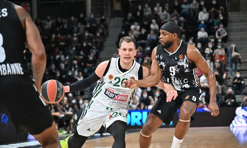 Βιλερμπάν- Παναθηναϊκός 63-76: Με σεμινάριο μπάσκετ έσπασε το αρνητικό σερί