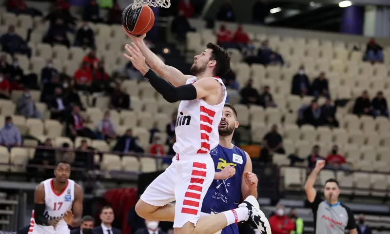Ολυμπιακός- Λαύριο 101-58: Ξέσπασμα στο δεύτερο μέρος