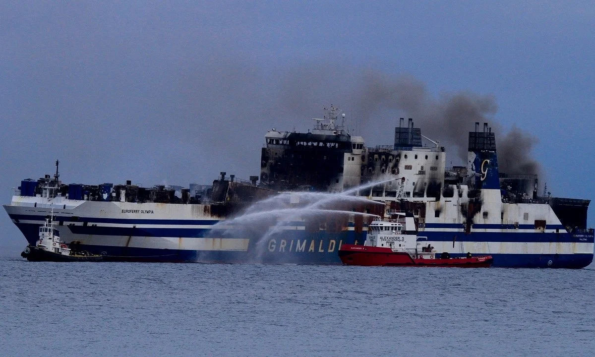 Euroferry Olympia 20/2: Τραγωδία με έναν Ελληνα οδηγό απανθρακωμένο - Εικόνες που σοκάρουν