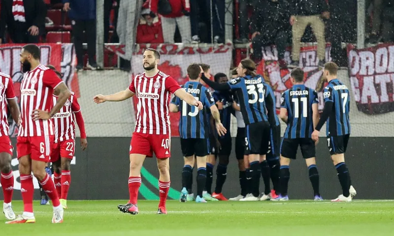 Ολυμπιακός - Αταλάντα 0-3: Τα λάθη πληρώνονται κόντρα στην ανώτερη Αταλάντα (vids)