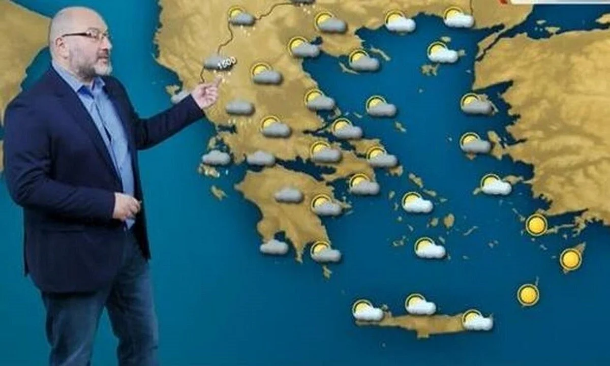 Αρναούτογλου καιρός: Ο Σάκης Αρναούτογλου αναλύει με κάθε λεπτομέρεια τα καιρικά φαινόμενα που θα επικρατήσουν σήμερα, Δευτέρα 28 Φεβρουαρίου, στο δελτίο καιρού της ΕΡΤ3