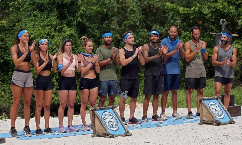 Survivor διαρροή spoiler Στατιστικά 28/2: Η άνοδος των μπλε – Κούκοι μονοί οι Τάκης και Άρης στους Διάσημους!
