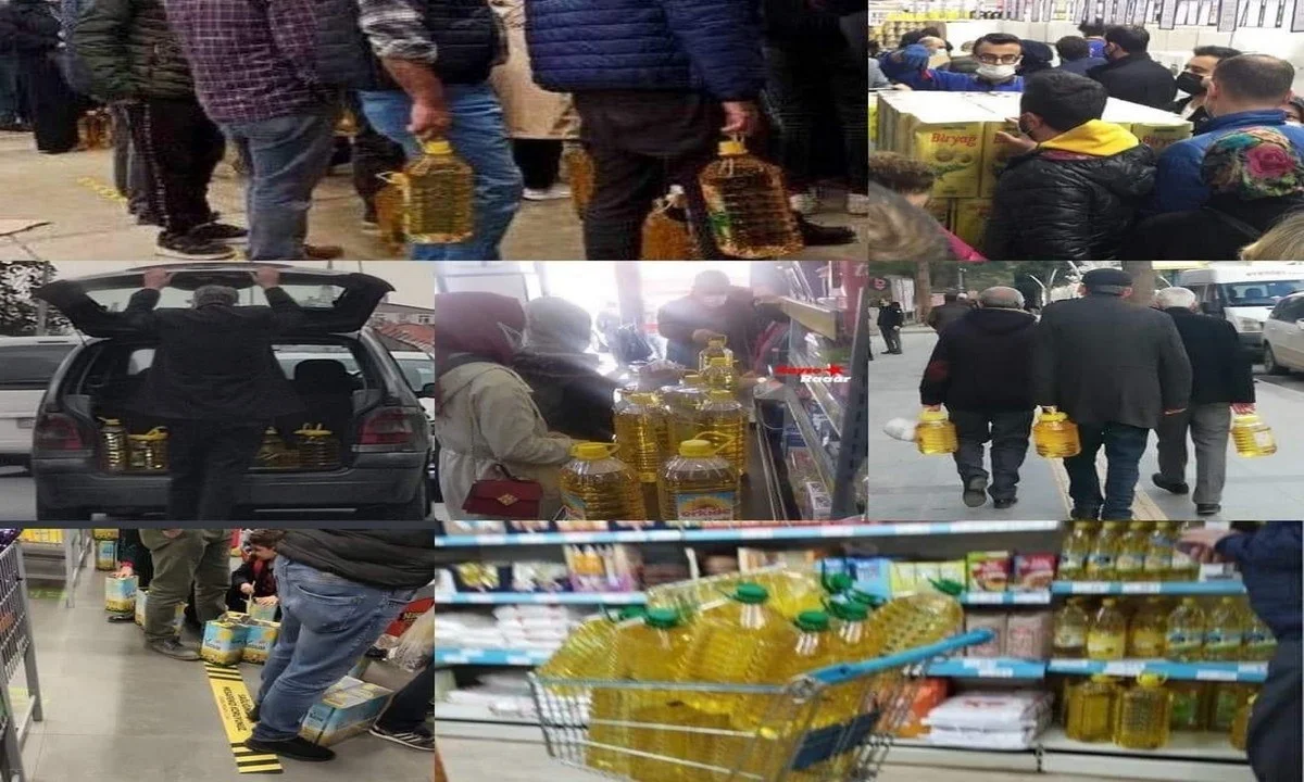 Χαμός στα ράφια στην Τουρκία