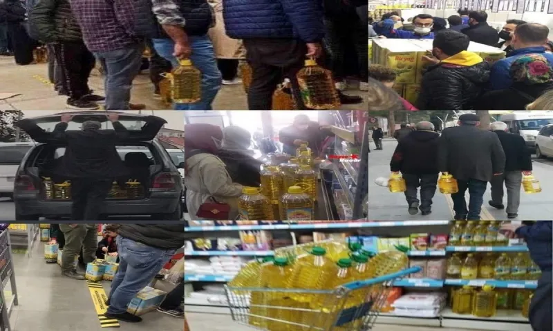 Τουρκία: Δεν έχουν λάδι - Πλακώνονται στα σούπερ μάρκετ