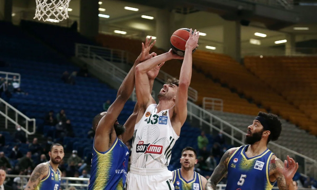 Παναθηναϊκός - Περιστέρι 75-57: Παρά τις πολλές απουσίες ο Παναθηναϊκός δεν αντιμετώπισε ιδιαίτερα προβλήματα απέναντι στο Περιστέρι στο ΟΑΚΑ