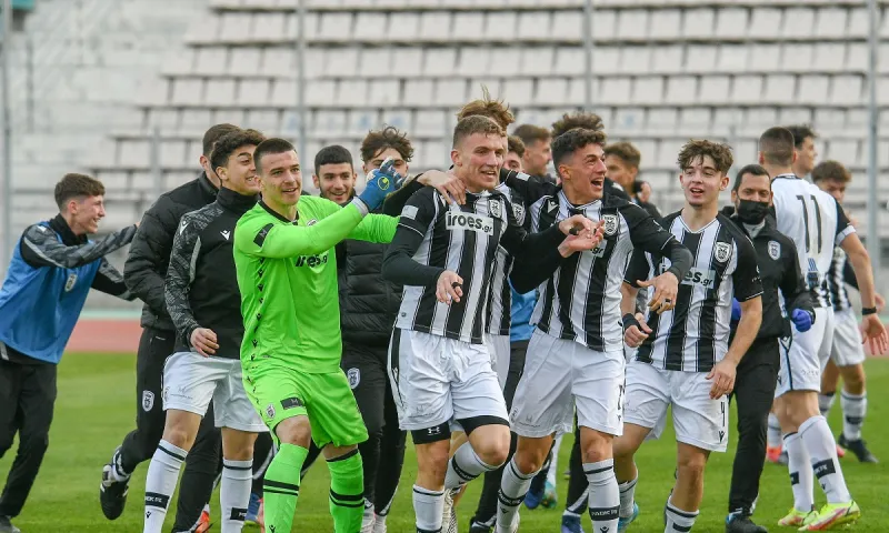 Άρης – ΠΑΟΚ 0-2: Πρωταθλητής Ελλάδας στην Κ17 ο «Δικέφαλος»