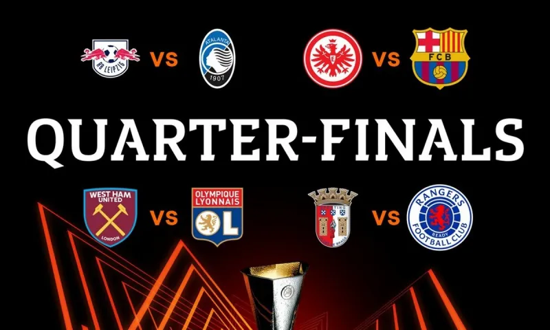 Κλήρωση Europa League: Κόντρα στην Άιντραχτ Φρανκφούρτης η Μπαρτσελόνα στους «8»