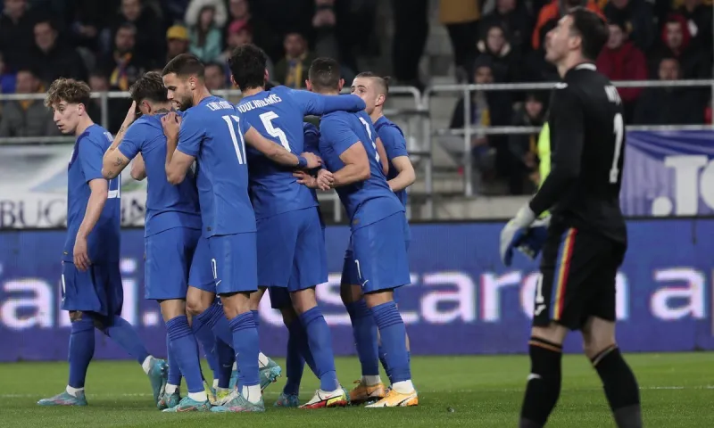 Ρουμανία – Ελλάδα: Το 0-1 του Μπουχαλάκη (vid)
