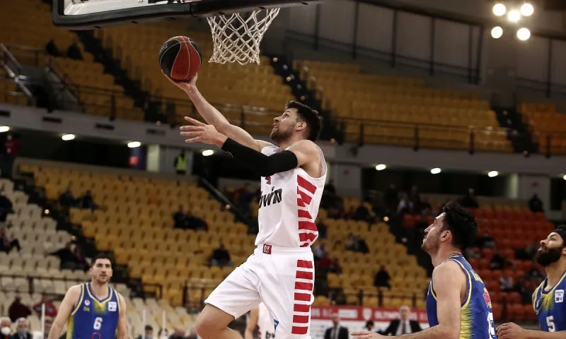 Ολυμπιακός- Περιστέρι 104-85 :Περίπατος χωρίς Φαλ και Σλούκα