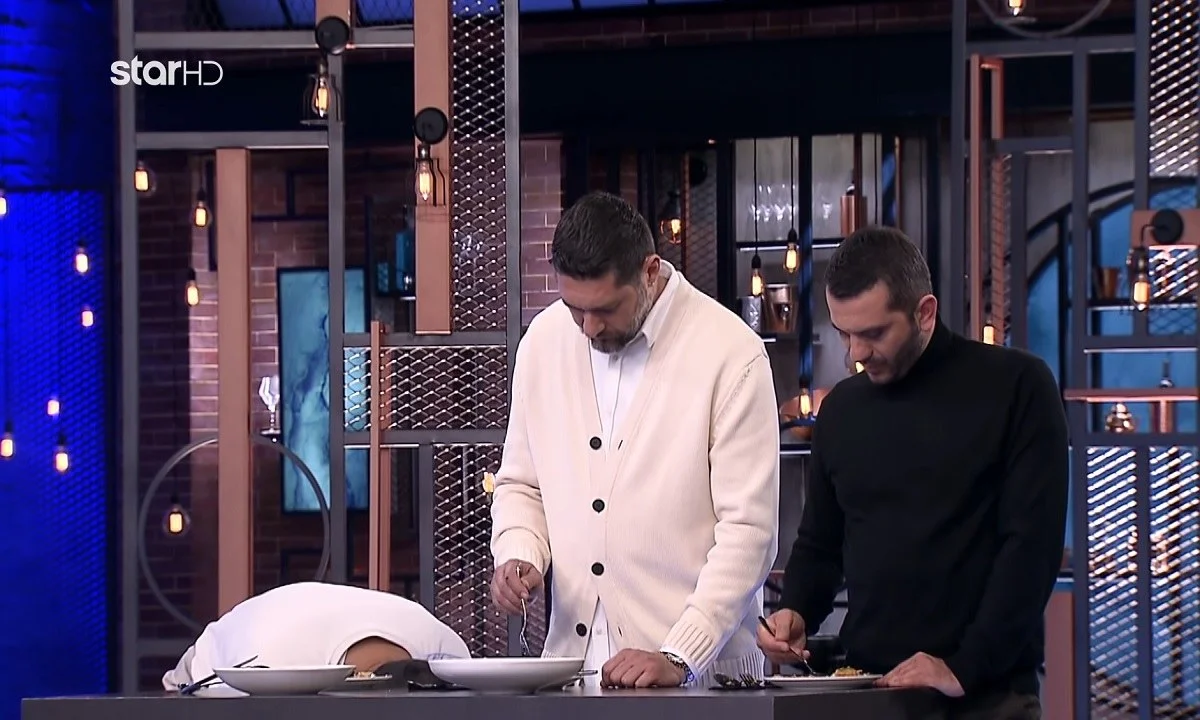 Masterchef highlights 29/3: Σε σοκ ο Βασίλης - Ο Κοντιζάς έφτυσε το φαγητό μπροστά στην κάμερα!