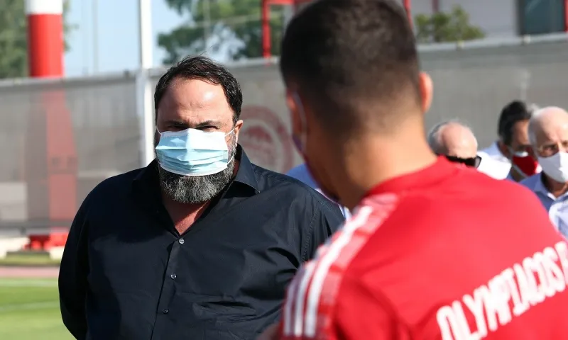 Στο Ρέντη ο Βαγγέλης Μαρινάκης, μίλησε με παίκτες και Πέδρο Μαρτίνς!