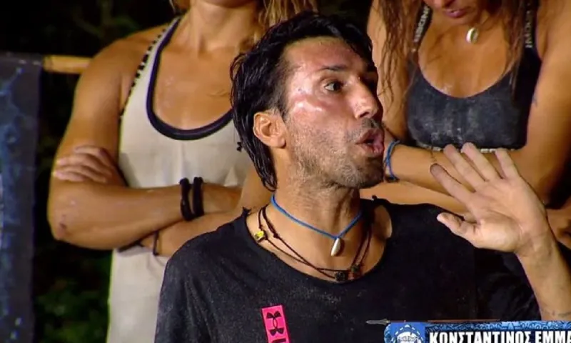 Survivor 3/4: Οι Μπλε έβαλαν στη γωνία τον Κωνσταντίνο και εκείνος τους άφησε «παγωτό»!