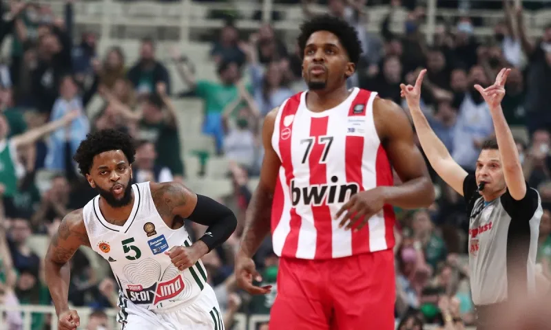 Παναθηναϊκός- Ολυμπιακός 62-68: Τέταρτη συνεχόμενη νίκη