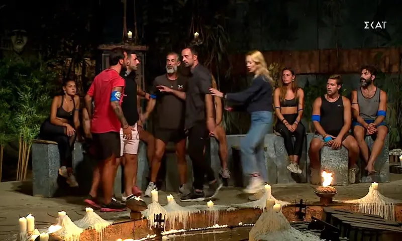 Survivor highlights 19/4: Χαμός με Τάκη και Άρη - «Δε θα με ξεφτιλίσει εμένα αυτό στο σκουπίδι» - Αποβολή και για τους δύο!