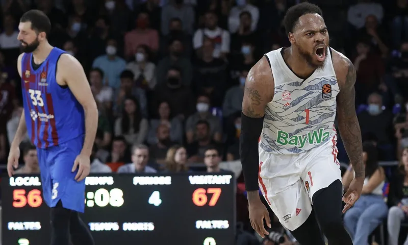 Euroleague: Break η Μπάγερν στη Βαρκελώνη, ζωντανή η Μιλάνο