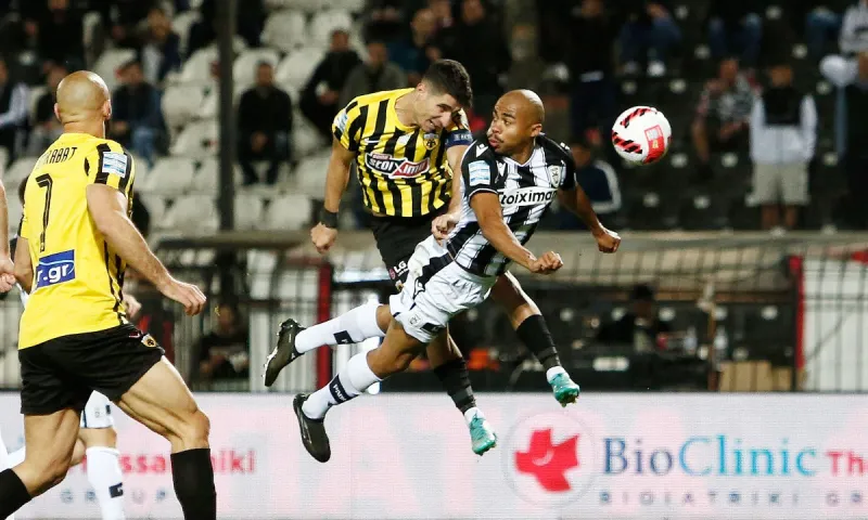 ΠΑΟΚ - ΑΕΚ 1-1: Και πάλι... χαμένη η ΑΕΚ