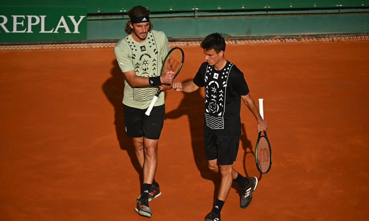 Madrid Open: Στέφανος Τσιτσιπάς και Πέτρος Τσιτσιπάς πάλεψαν, αλλά τελικά δεν τα κατάφεραν στην πρεμιέρα τους στο διπλό