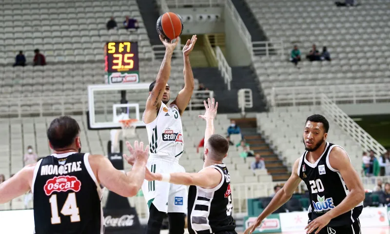Παναθηναϊκός- Απόλλων Πάτρας 78-68: Καυτός Μέικον ντεμπούτο Σίβα