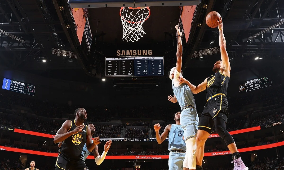NBA: «Μαγικοί» Γουόριορς διέλυσαν τους Γκρίζλις!