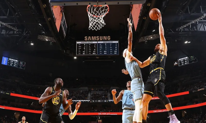 NBA: «Μαγικοί» Γουόριορς διέλυσαν τους Γκρίζλις!