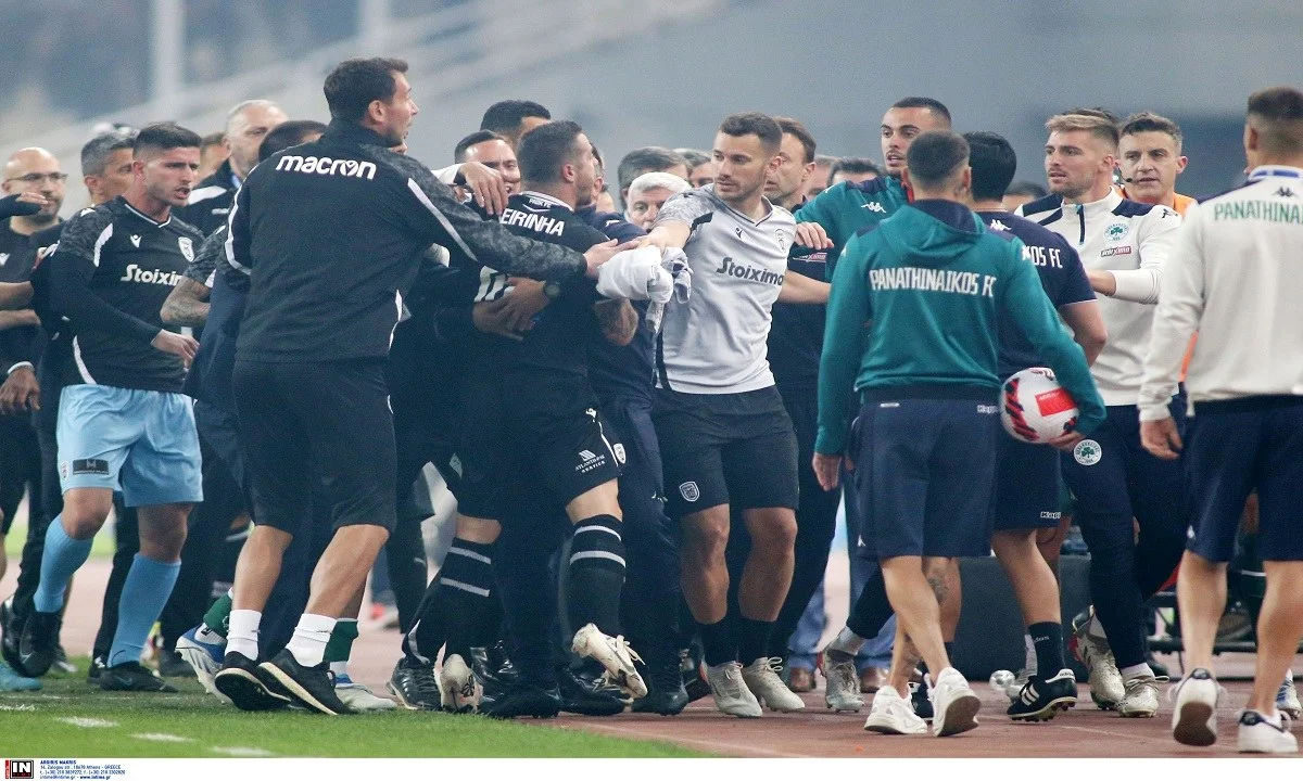 Παναθηναϊκός - ΠΑΟΚ: Πολύ ξύλο στα αποδυτήρια!