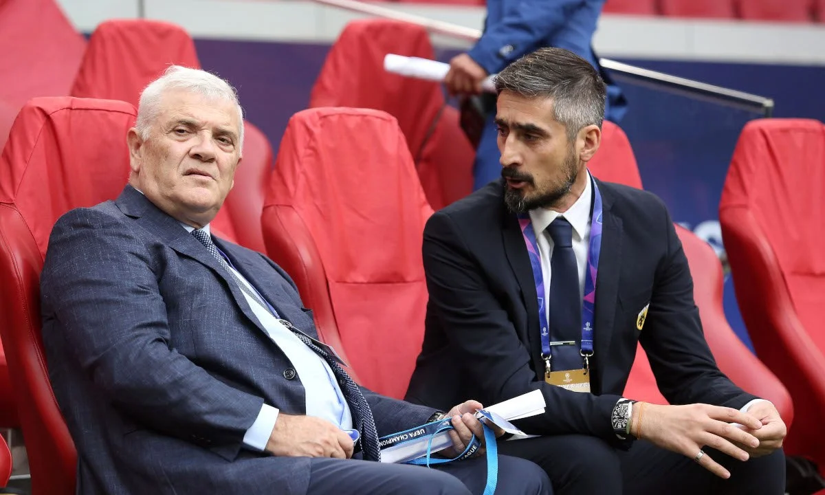 Μελισσανίδης και Λυμπερόπουλος όταν ο 2ος ήταν στην ΑΕΚ