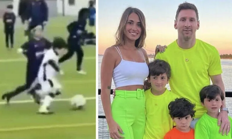 Viral: Ο γιος του Μέσι κάνει άνω κάτω τους αντιπάλους σαν τον πατέρα του και σκοράρει φοβερό γκολ!