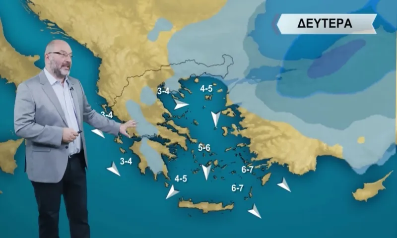Αρναούτογλου καιρός: Καλοκαιρία και ηλιοφάνεια την Δευτέρα (27/6) - Ανεβαίνει το θερμόμετρο