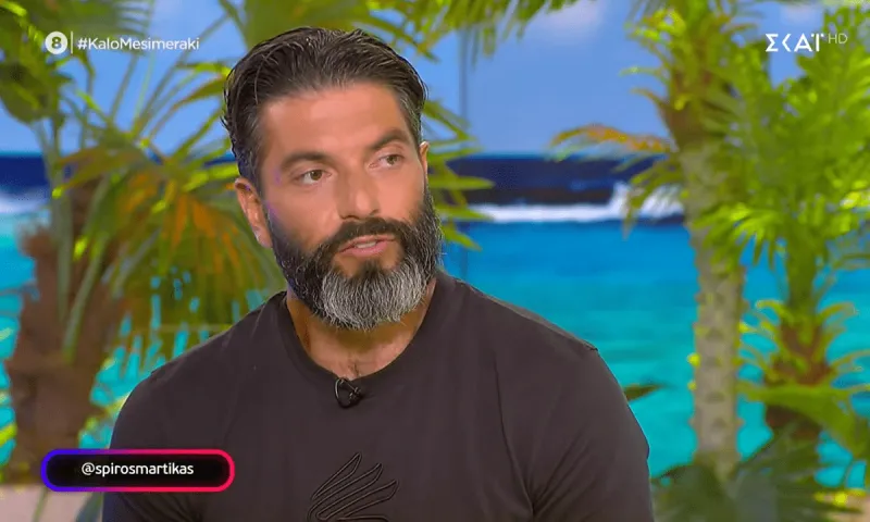 Survivor - Σπύρος Μαρτίκας: Η αντίδρασή του όταν είδε την Βρισηίδα και η πρόσκληση στον Δάντη!