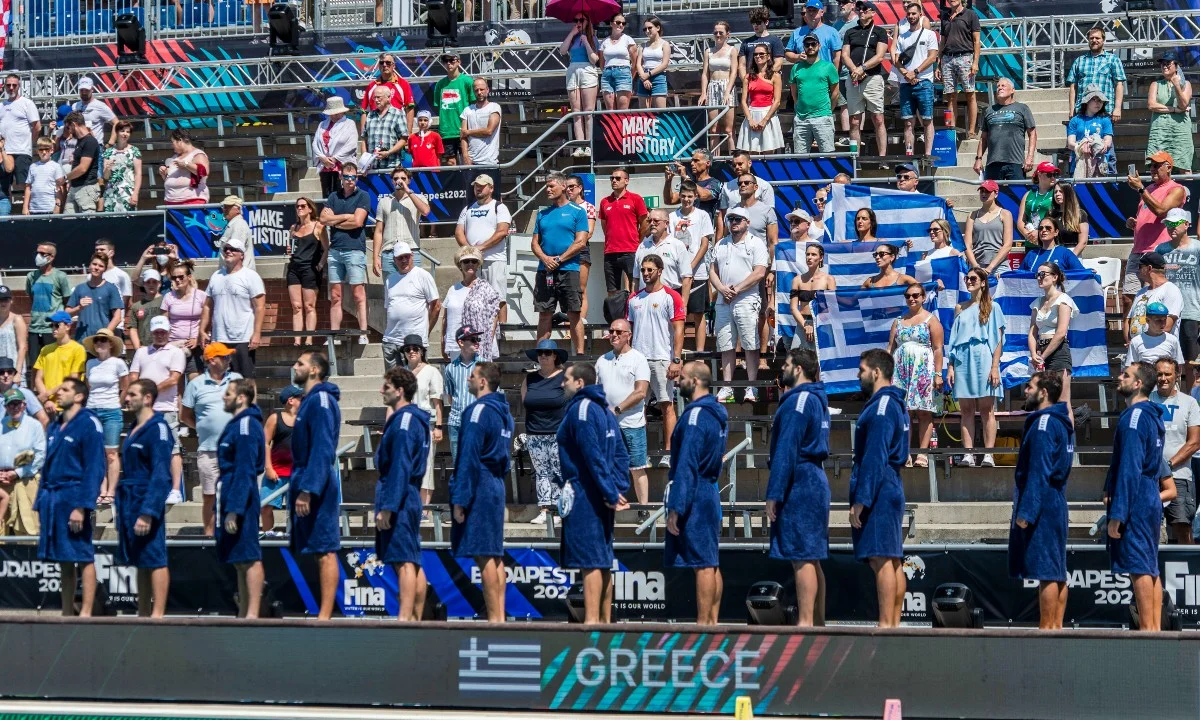 Η Εθνική πόλο των Ανδρών κατέκτησε το χάλκινο μετάλλιο κόντρα στη διαιτησία – Ο Τζωρτζάτος που έπιανε τα πάντα με… το χέρι του Ζερδεβά.